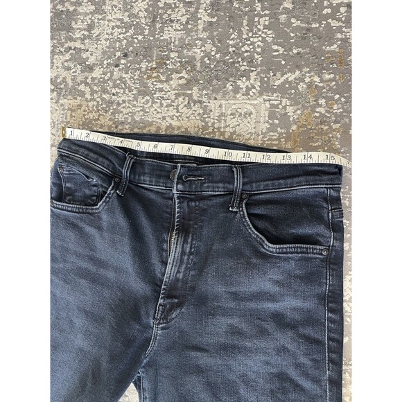 MOTHER Dark Blue Flare & Wide Leg Jeans - Picture 5 of 9